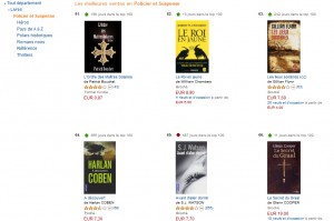 190 jours Livres - 61 top 100